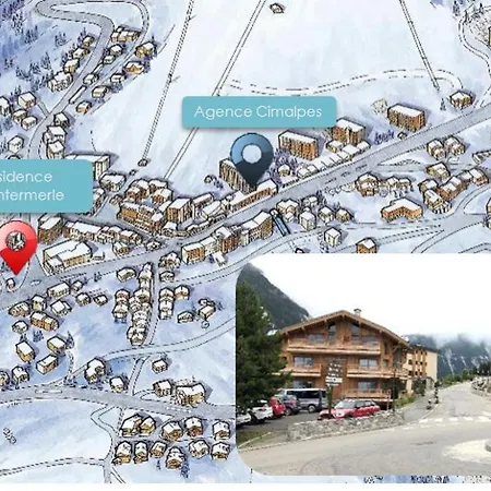 Apartment Famillial T4 A Moriond, 8 Pers, A 100 M Des Pistes Avec Parking, Terrasse Et Wifi - Fr-1-563-45 *